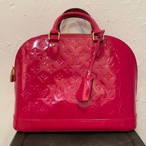 Louis Vuitton Alma PM Monogram Vernis Leather